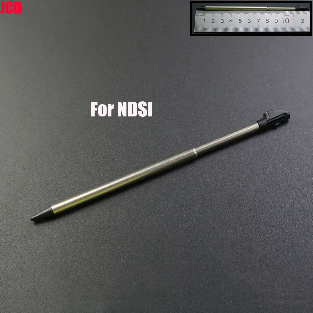 Black Plastic & Metal Telescopic Stylus Pen – Touch Screen Stylus for 2DS, 3DS, New 2DS LL/XL, New 3DS XL/LL, NDSL, NDSi, NDS & Wii