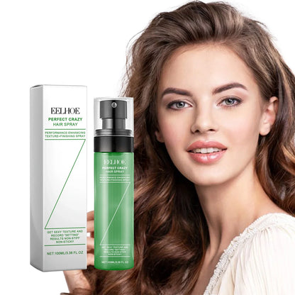 Eelhoe Hair Fluffy Styling Spray - Wash-Free Volumizing Mist for Refreshing, Degreasing & Long-Lasting Hair Style