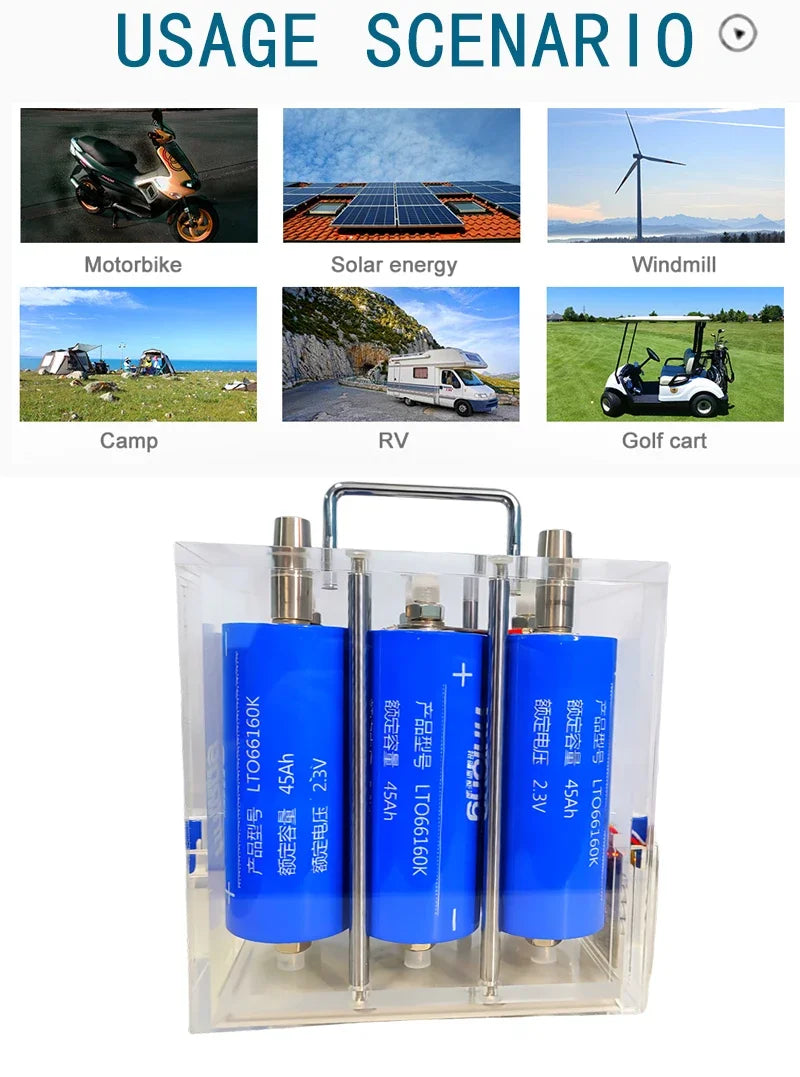 Yinlong 12V LTO Lithium Titanate Battery Pack — 40Ah/45Ah High-Power Rechargeable Car Audio Battery with Built-in BMS (Tax-Free)
