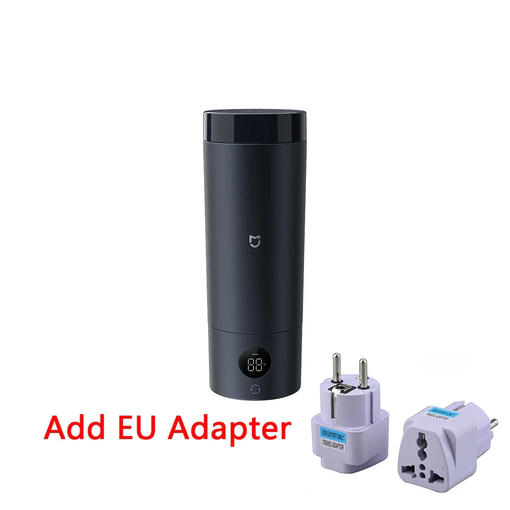 XIAOMI Mijia Portable Electric Kettle 2 — 350ml Smart Temperature Insulated Thermos Cup Fast Water Boiler for Travel