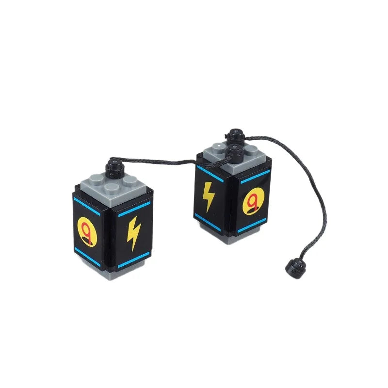 City Tech Building Blocks - Computer Control Center Model with Audio Radar & Keyboard