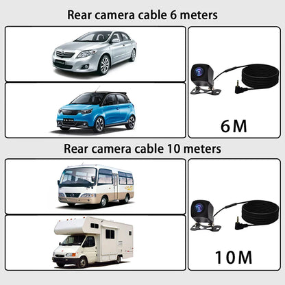 4K 2160P Dash Cam – Car DVR with CarPlay, Android Auto, Rearview Mirror Streaming, GPS, 5G WiFi, FM Radio, AUX
