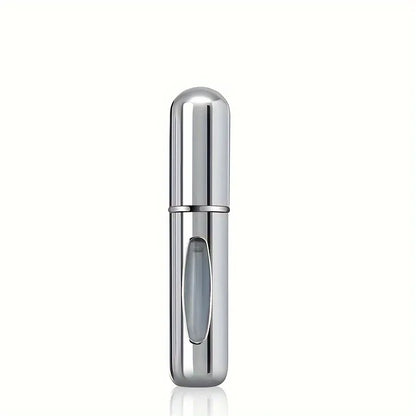 5ml Travel Perfume Atomizer - Portable Refillable Aluminum Spray Bottle for Perfume Cosmetics and Travel Use