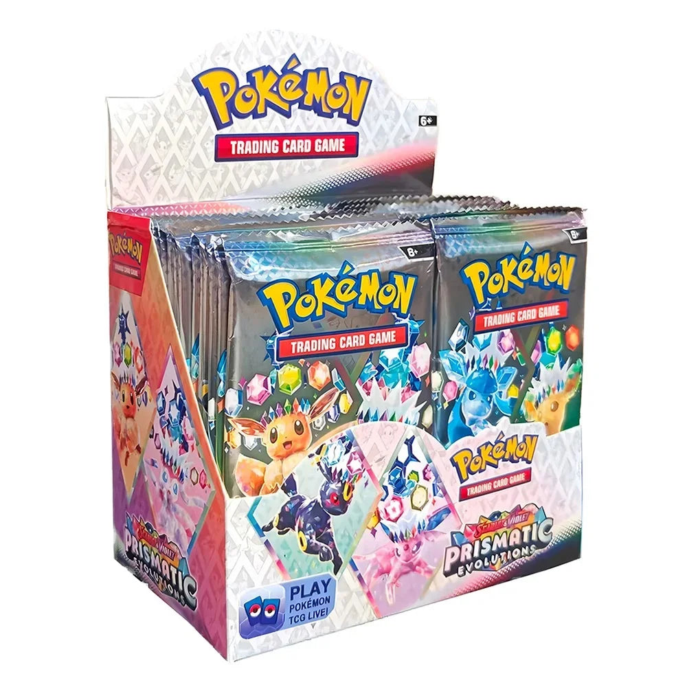 360PCS Pokémon Scarlet & Violet Prismatic Evolutions Booster Box – English Trading Cards 151 Ultra Prism Battle Set