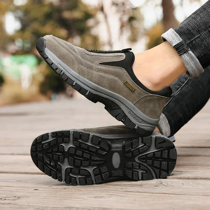 Men’s Lightweight Walking Shoes - Fashion Sport Sneakers with Comfortable Flat Design for Casual Everyday Wear