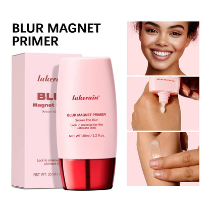 Lakerain Blur Magnet Primer - Matte Moisturizing Makeup Base for Smooth Skin Finish