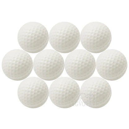 Soft PU Indoor Golf Balls - Yellow Practice Training Aid for Golfers & Gifts