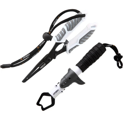 Stainless Steel Fishing Gripper - Professional Fish Lip Grabber Clip for Secure Fish Handling & Tackle