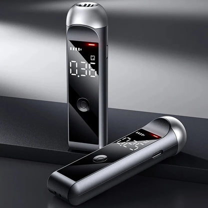 Digital Breath Alcohol Tester - Accurate Alcotester Detector with Display for Driver Safety Checks