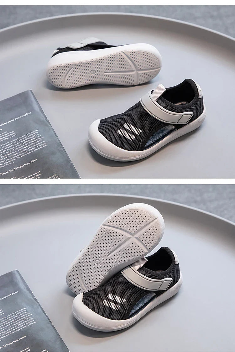 Kids’ Breathable Sport Sandals – Lightweight Summer Beach Shoes, Closed-Toe Casual Sandals for Boys & Girls