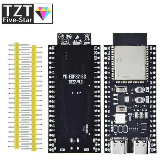 ESP32-S3 Development Board - Dual Type-C WiFi Bluetooth IoT Core Board N16R8 for Arduino Projects