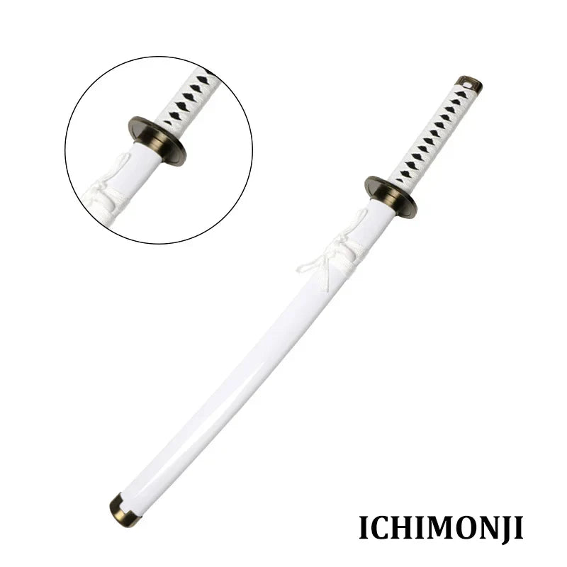 3-Piece Roronoa Zoro Katana Set – Anime Cosplay Toy Swords with Belt & Sword Holder
