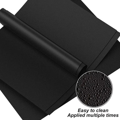 Reusable BBQ Grill & Oven Mat - Non-Stick Heat Resistant Baking Liner for Grilling, Cooking & Oven Protection