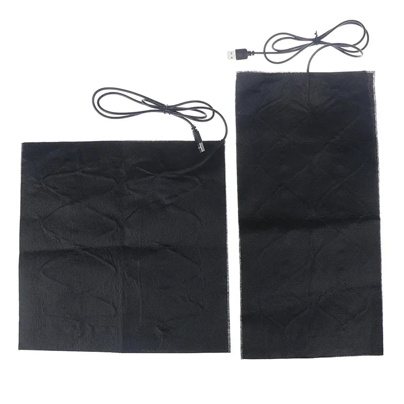 USB Far Infrared High-Temperature Heater – Carbon Fiber Electric Waist & Knee Heating Pad