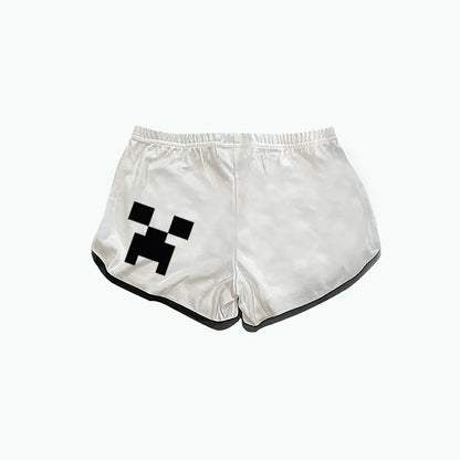 Harajuku Letter Print Y2K Shorts — Punk, Goth, Hiphop, Vintage Streetwear Half Pants for Women