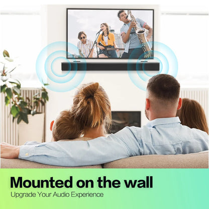 Universal Soundbar Wall Mount Bracket - Space-Saving Audio Speaker Shelf Mounting Kit