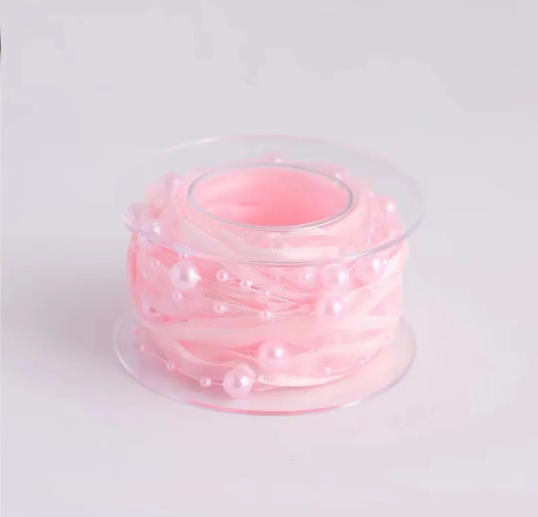 6cm Rainbow Gradient Fishtail Yarn Ribbon - Colorful Edging Trim for Hair Accessories, Cake Packaging & DIY Crafts