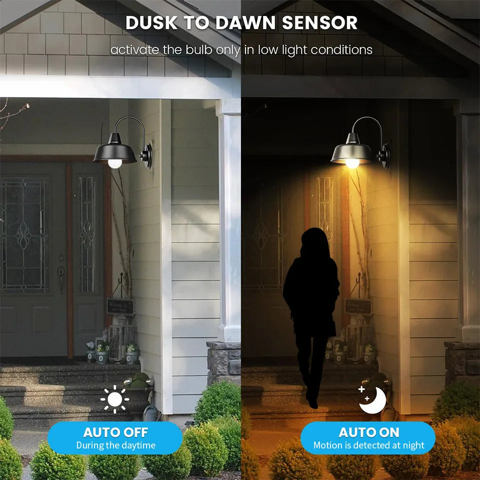 Motion Sensor LED Bulb E27 – 6W to 20W Radar Light Lamp for Home, Stairway & Pathway (110V/220V)