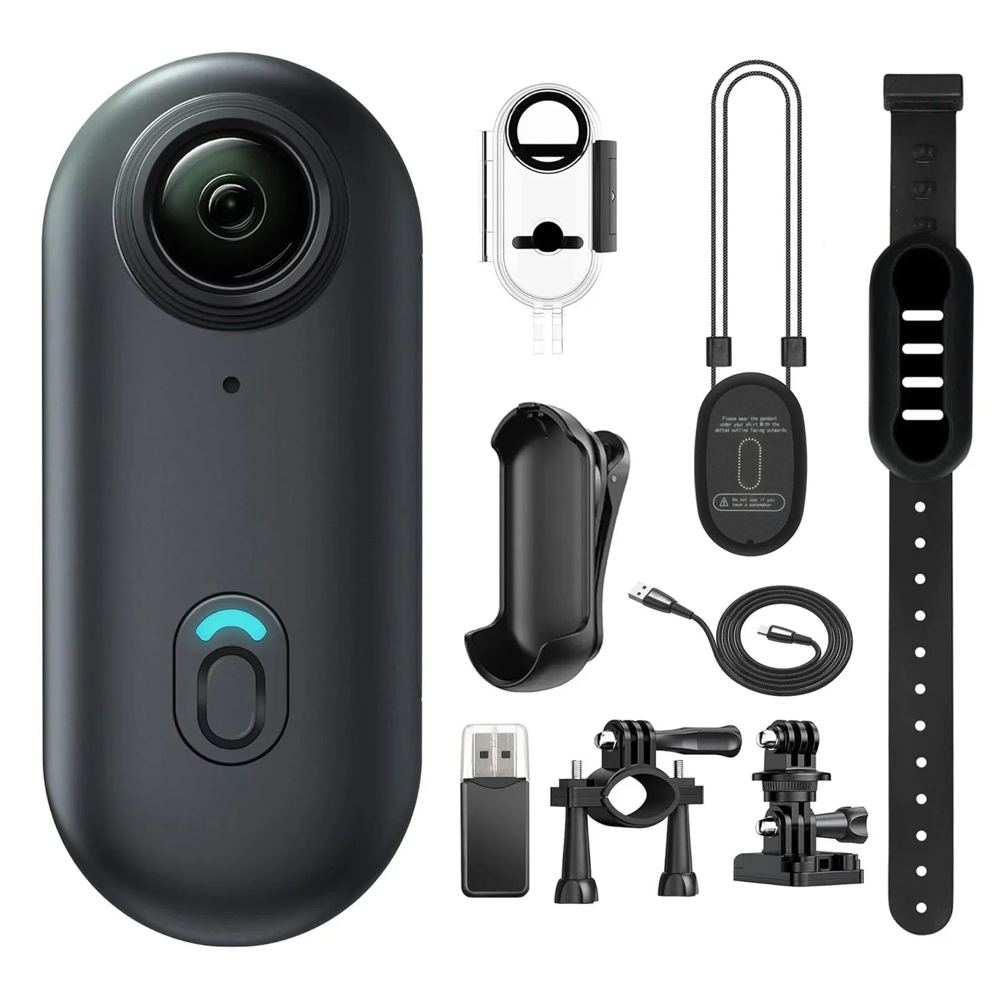 4K FHD 1080P Outdoor Sports Action Camera — Mini Helmet & Bike Cam for Motorcycle, Bicycle, Body Filming & Video Recording