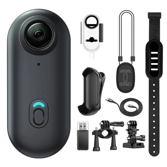 4K FHD 1080P Outdoor Sports Action Camera — Mini Helmet & Bike Cam for Motorcycle, Bicycle, Body Filming & Video Recording