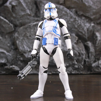 Star Wars 6" Action Figures – 501st Legion ARC & ARF Troopers, Rex, Jesse, Bane, Denal, Tup, Dogma Clone Toy