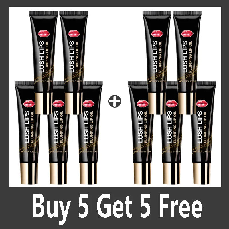 Lip Plumper Oil – Instant Volumizing, Long-Lasting Moisturizing Gloss for Sexy, Fuller Lips