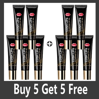 Lip Plumper Oil – Instant Volumizing, Long-Lasting Moisturizing Gloss for Sexy, Fuller Lips