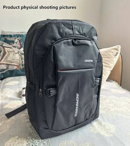 Men’s Waterproof Oxford Backpack – Business, School & Casual Travel Rucksack