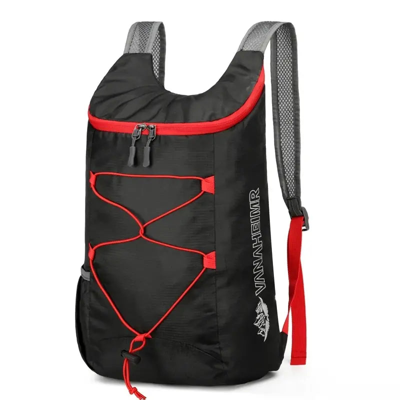 Multifunctional Outdoor Folding Backpack – Lightweight Waterproof Nylon Sports Bag for Camping, Hiking & Travel Use