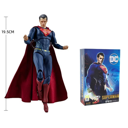DC Originals Justice League Action Figures - Superman, Batman, Wonder Woman, Aquaman & Mera Collectible Models