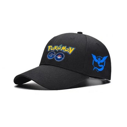 Pikachu Anime Baseball Cap - Adjustable Cartoon Cosplay Hat for Men, Women & Kids Sports Hip Hop Style Gift