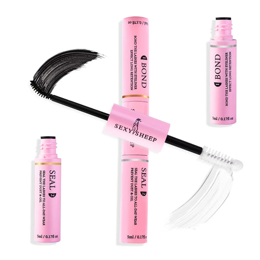 48H Eyelash Glue and Seal for Clusters – Strong Hold, Long-Lasting Adhesive for Lash Extensions
