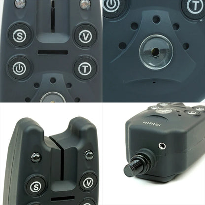 Hirisi B1101 Carp Bite Alarm - High Sensitivity Fishing Indicator Bell for Carp Tackle & Accessories