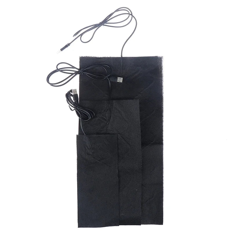 USB Far Infrared High-Temperature Heater – Carbon Fiber Electric Waist & Knee Heating Pad