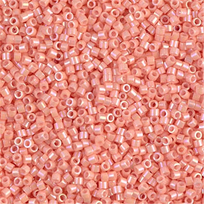Miyuki Delica 11/0 Seed Beads - Glazed Luster Glass Beads for DIY Jewelry Making