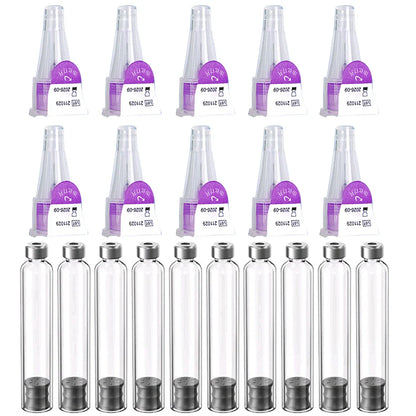 Magic Pen Tattoo Kit – 3ml Empty Cartridge Bottles with Individual Packaging for Medical Aesthetics & Lilly Insulin Pen