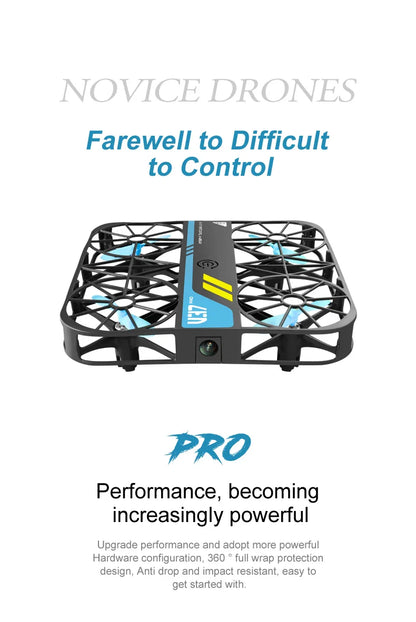 4DRC V37 Mini 8K Drone – Portable 4K HD WiFi FPV Quadcopter with Camera, RC Helicopter Toy & Family Gift
