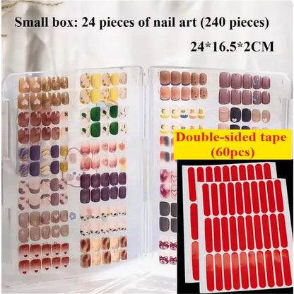 Transparent Nail Display Storage Book - Dustproof Nail Art Plate Organizer & Color Card Holder for Manicure Supplies