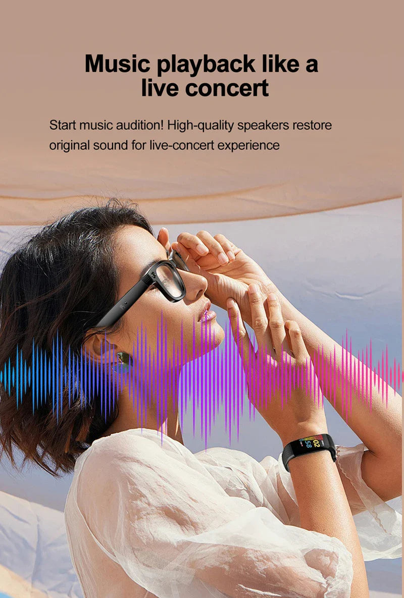 Xiaomi W600 Smart Glasses — AI Intelligent Sunglasses with Camera, Video Recording, Bluetooth Music & Calls, IP65 Waterproof