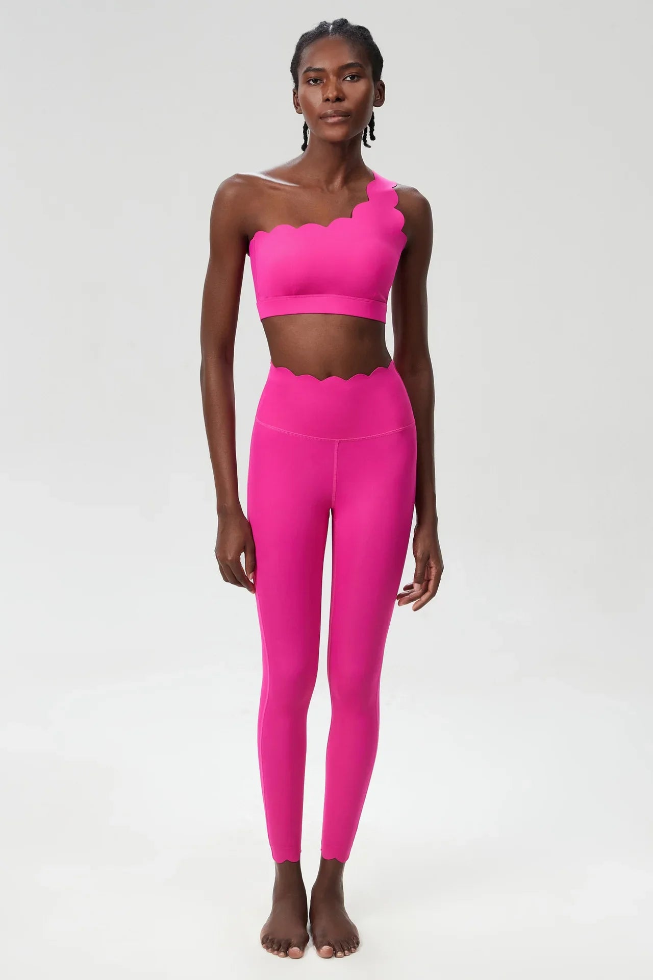 2PCS Women’s Seamless Yoga & Fitness Set – Sports Bra with Leggings & Gym Shorts Workout Outfit