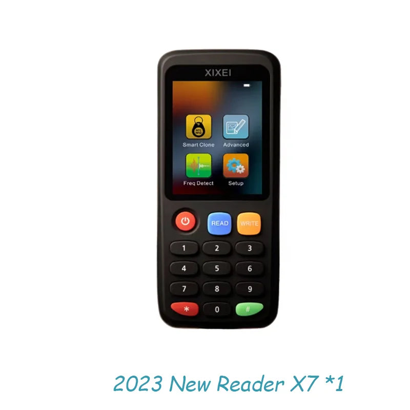 X7 Smart Card Reader RFID Copier IC ID Token Duplicator 125kHz Badge Writer 13.56MHz NFC Programmer