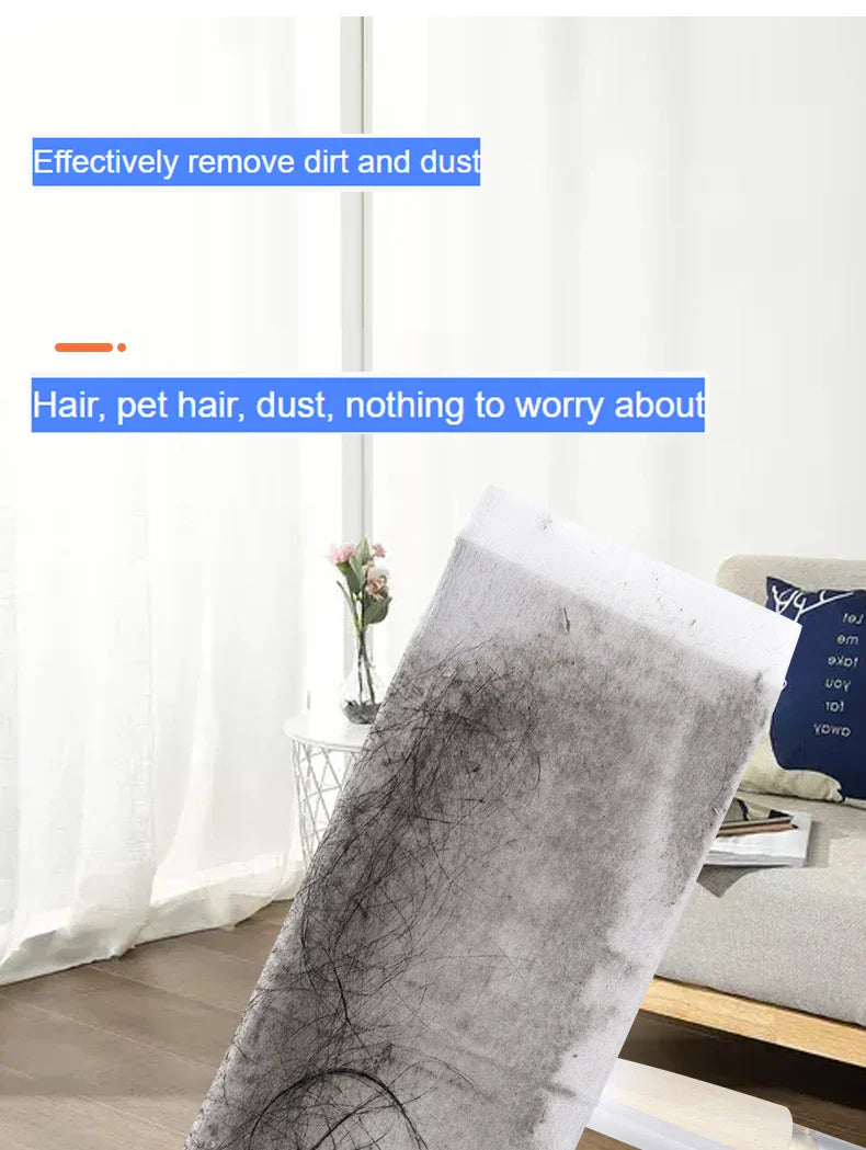 30/200 Pcs Dust Removal Paper Cloths | Disposable Electrostatic Mop Pads for Floor & Tile Cleaning | Household Cleaning Supplies
