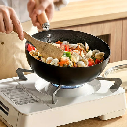 Mini Non-Stick Iron Frying Pan – Small Frypan Saucepan for Omelettes & Cooking, Kitchen Gadget Supplies