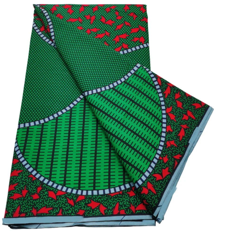 100% Cotton Real Wax Ankara Fabric - 2026 African Print Wedding Dress Sewing Fabric