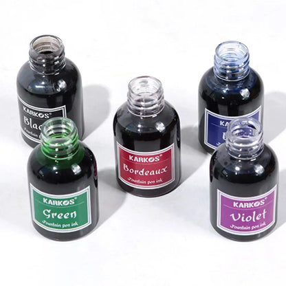 20/30ml Fountain Pen Ink – High-Quality Pure Color Ink for Calligraphy, Writing, and School Stationery