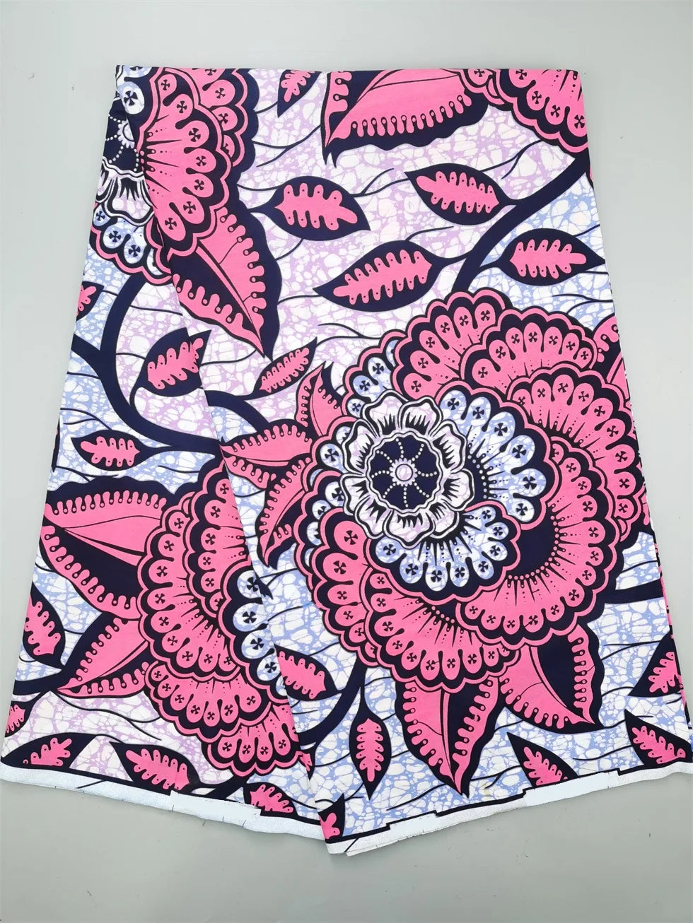 New Nigerian African Wax Fabric - 100% Cotton Real Wax Ankara Print High Quality Original Pagne Material