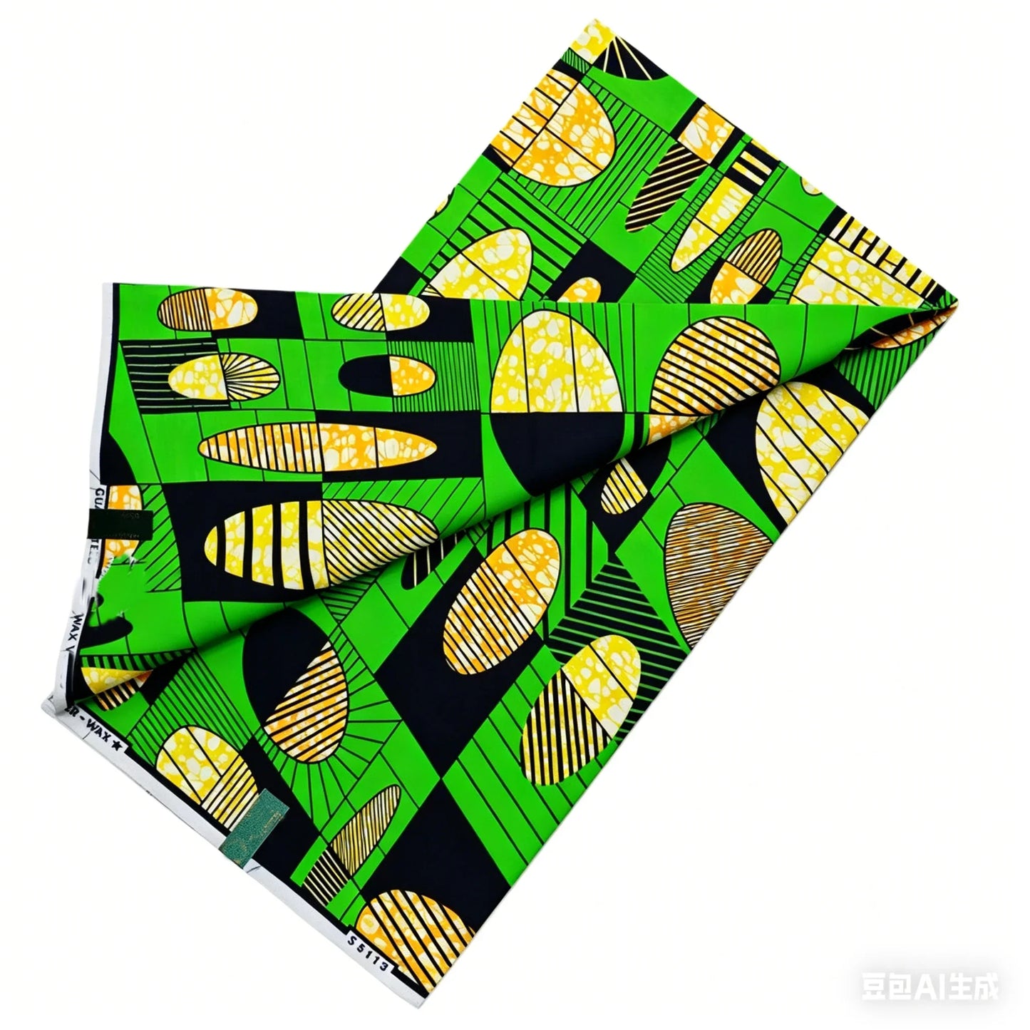 African Ankara Wax Print Fabric - 100% Cotton Batik Material for Sewing & Wholesale 6 Yards