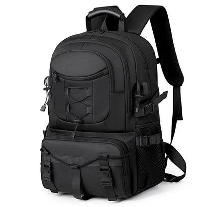 USB Tactical Climbing Backpack – Large Capacity Outdoor Travel, Camping & Laptop Rucksack for Men
