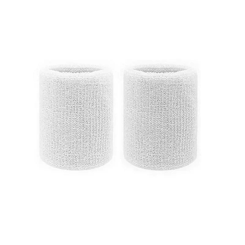 2PCS Sports Wristbands – Tennis & Fitness Sweat Bands for Basketball, Volleyball, Padel with Wrist Guard Cuffs