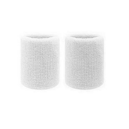 2PCS Sports Wristbands – Tennis & Fitness Sweat Bands for Basketball, Volleyball, Padel with Wrist Guard Cuffs